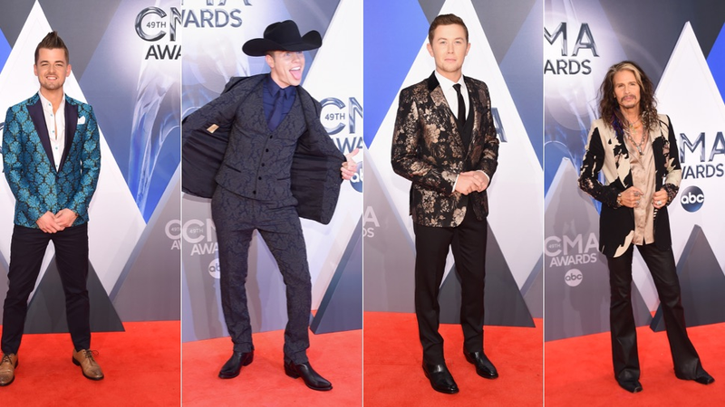 Illustration for article titled All the Country Glamour, Cowboy Hats and Baby Bumps at the 2015 CMA Awards